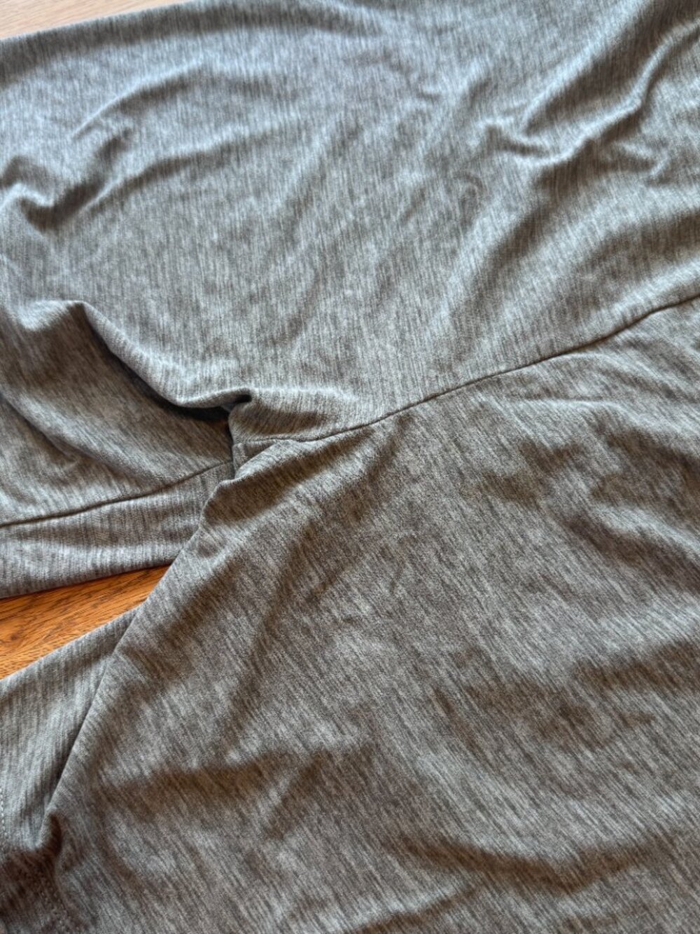 American Eagle Gray Space Dye Biker Shorts Size XL - Picture 4 of 10